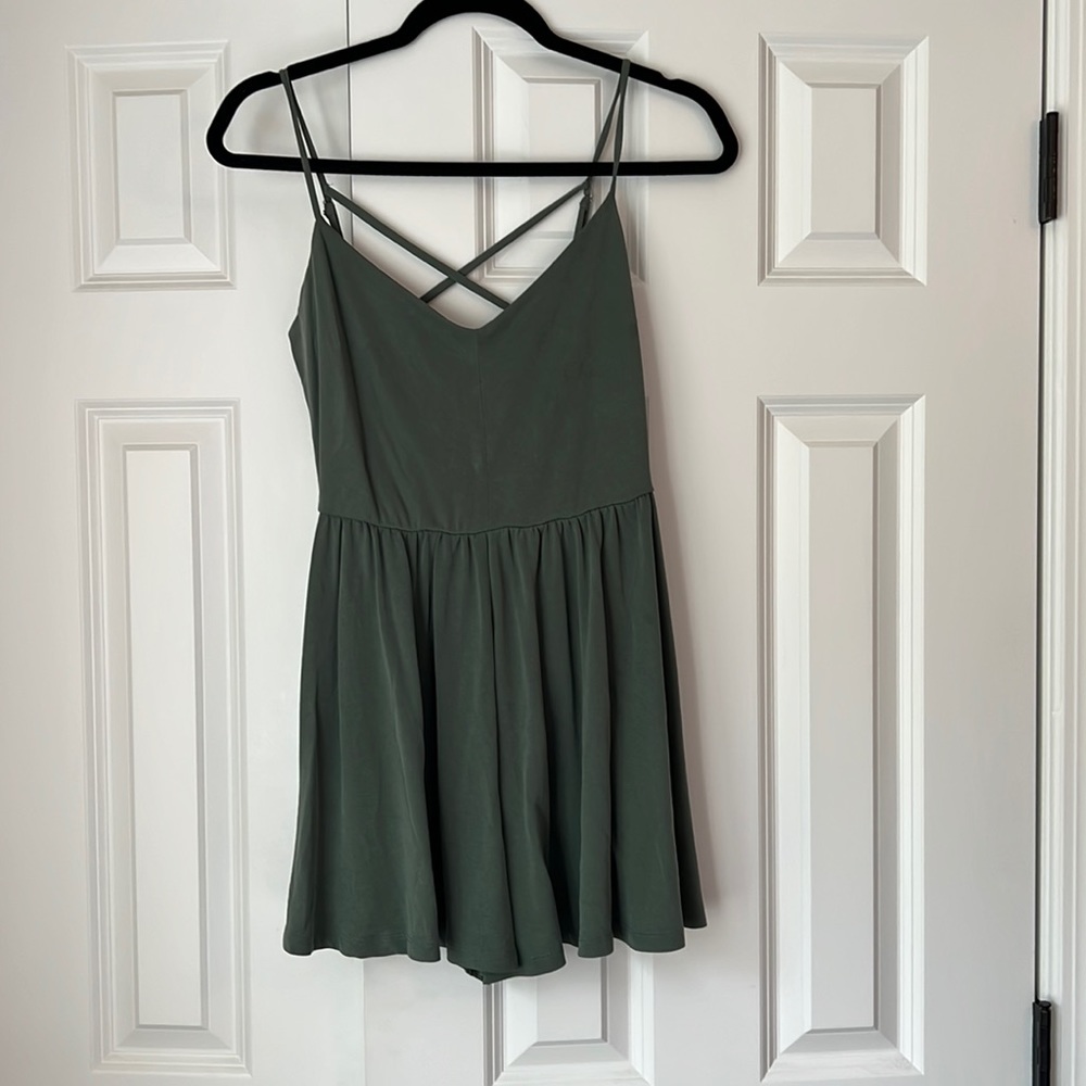 Small green romper